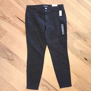 Maurices Women's Black Stretch Denim Jeans High Rise 18W NWT